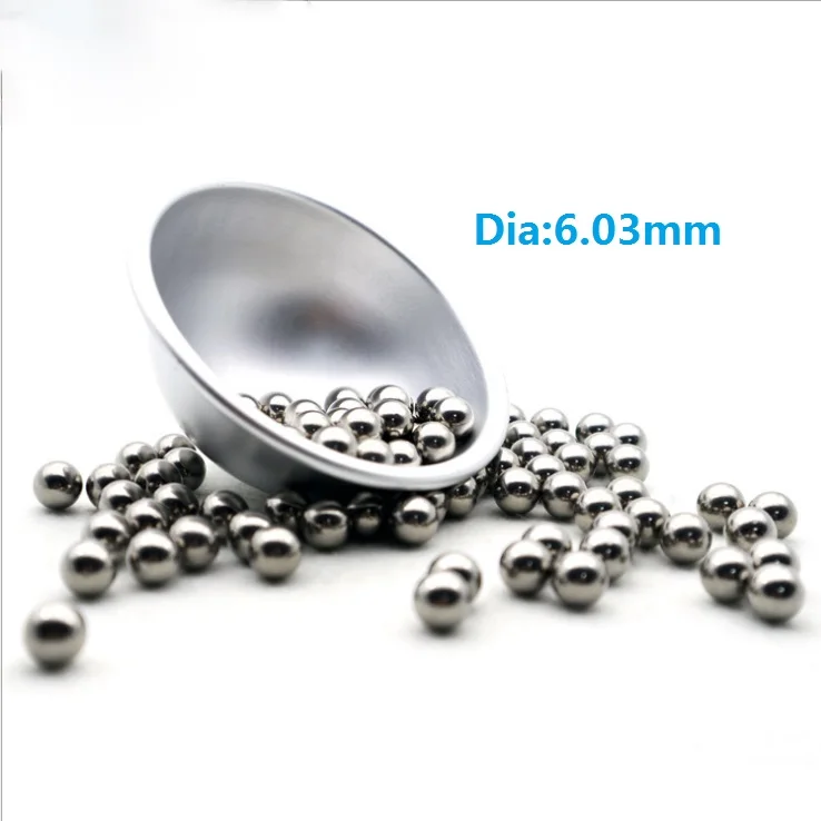 

1kg/lot High quality Diameter 6.03mm steel ball high-carbon Dia 6.03mm steel balls G100