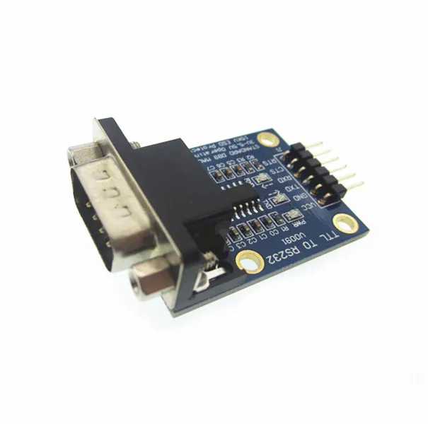 new 5pcs RS232 Serial Port To TTL Converter Module max3232 5V/3.3V Give DuPont line