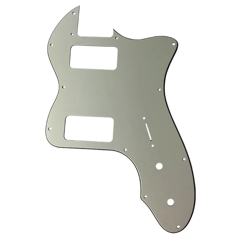 Pleroo Guitar Parts - For Classic 72 thinline Tele Guitar Pickguard Scratch Plate With TV Jones Humbucker