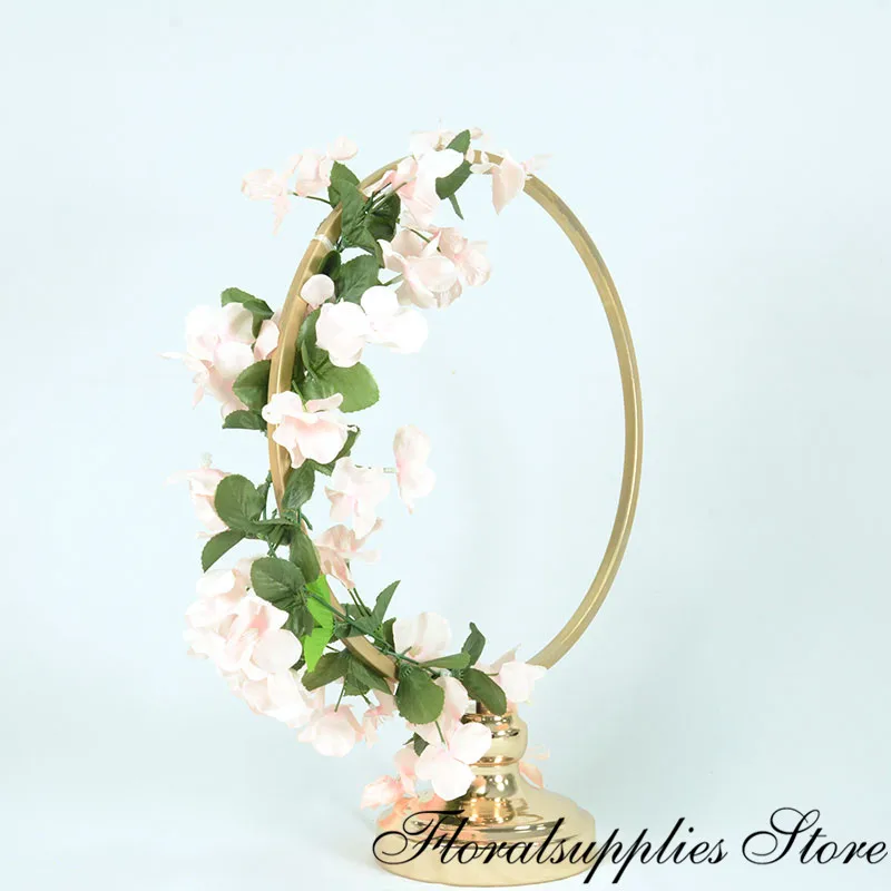 New style Wedding Decoration Accessories Artificial Flower Stands Table Centerpiece Vase Backdrop DIY Elegance Garland Columns