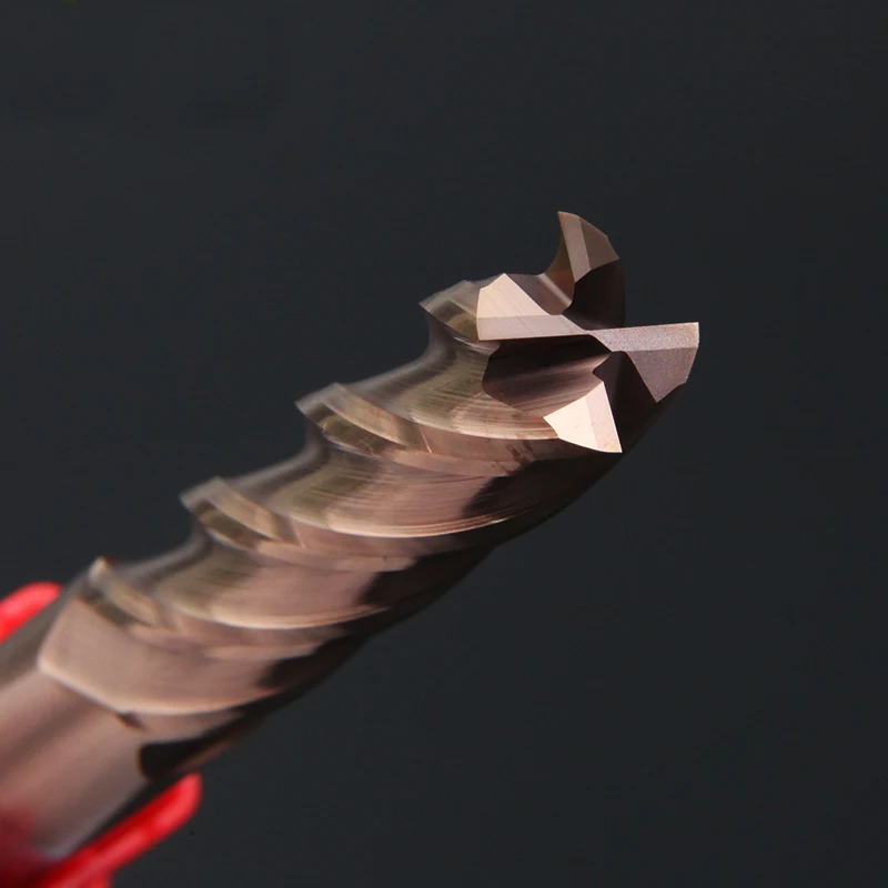 1 قطعة HRC55 4 المزامير 10 مللي متر ~ 16 مللي متر 75L 100L الصلبة كربيد endmill CNC الطحن القاطع التنغستن الصلب مطحنة النهاية CNC بت التوجيه
