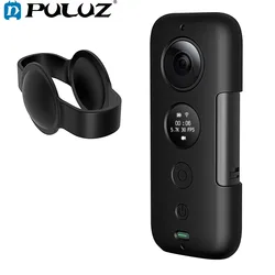 PULUZ Silicone Protective Case with Lens Cover For Insta360 ONE X Shell Cover Panoramic Motion Camera Accessories