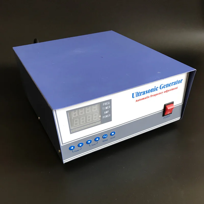 1000W Ultrasonic Generator 20khz,25khz,28khz,30khz,33khz,40khz Ultrasonic Mist Generator , Ultrasonic High Power Pulse Generator