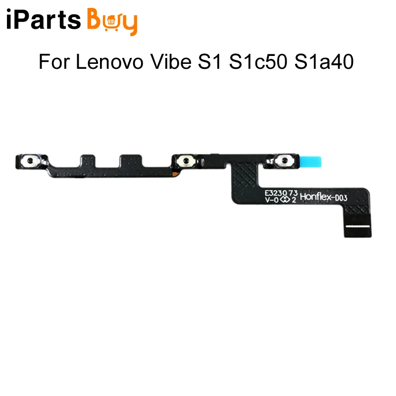 iPartsBuy Power Button & Volume Button Flex Cable For Lenovo Vibe S1 S1c50 S1a40/Vibe P1 P1C58 P1C72 P1A42/ ZUK Z2 Pro/ Z1/A5000