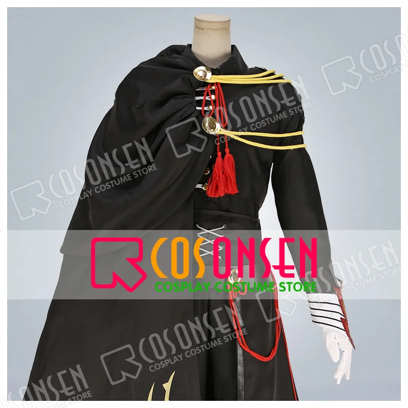 

Code Geass Lelouch Lamperouge Zero Tenth Anniversary Uniforms Cosplay Costume All Size COSPLAYONSEN