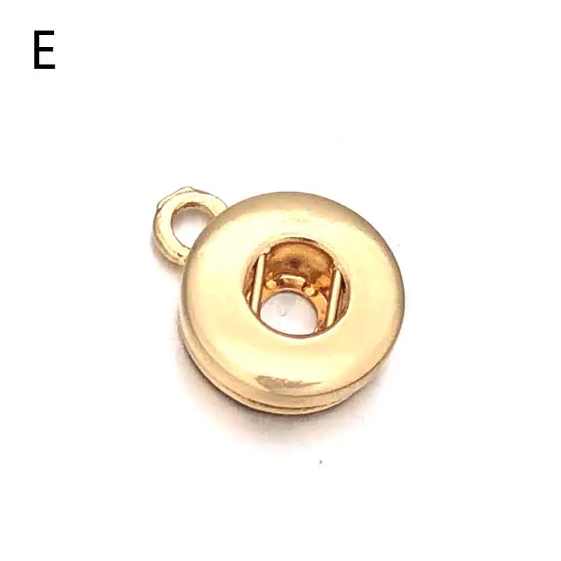 Hot 037 Jewelry Findings Fit 18mm 12mm Snap Button Bracelet Jewelry Accessories Christmas Gift DIY Jewelry Necklace Pendant