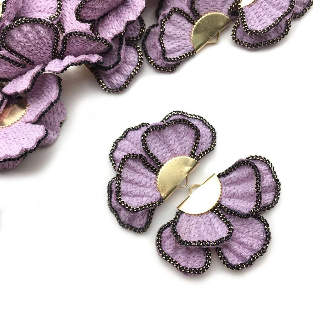 CHENGRUI  L170,patches for clothing,diy craft supplies,diy handmade earrings,craft material,diy craf,artificial Flowers,4pcs/bag