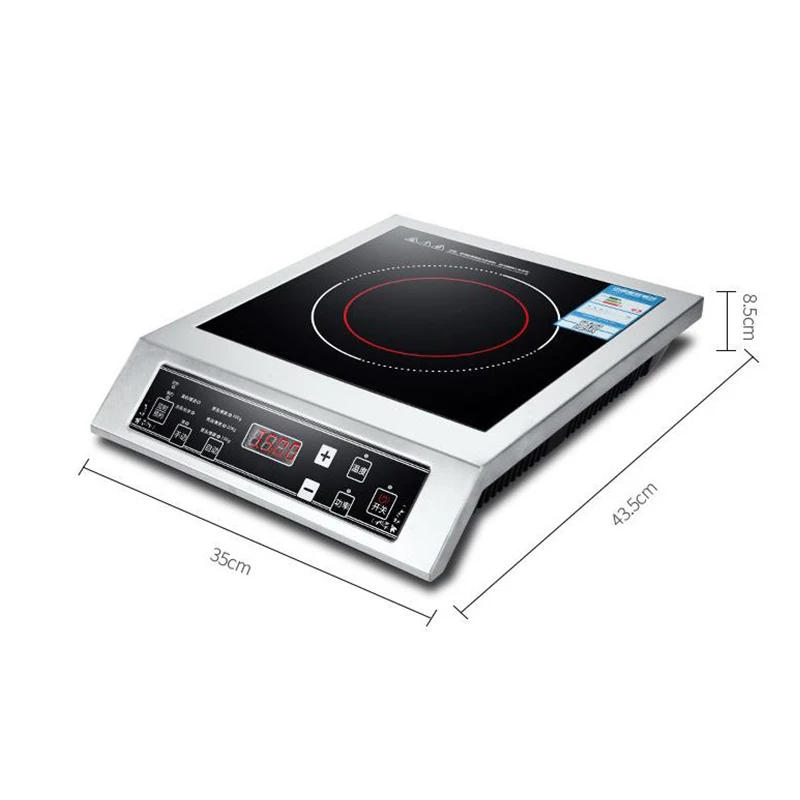 Household Induction Cooker Electric Stove Cooking Unit 3500W Commercial Hot Pot Cooking Machine Touch Induction Cooker