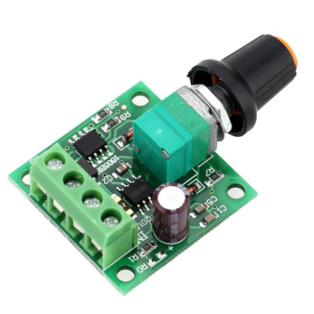 

In stock Low Voltage DC PWM Motor Speed Controller Module 1.8V 3V-5V-6V 12V 2A