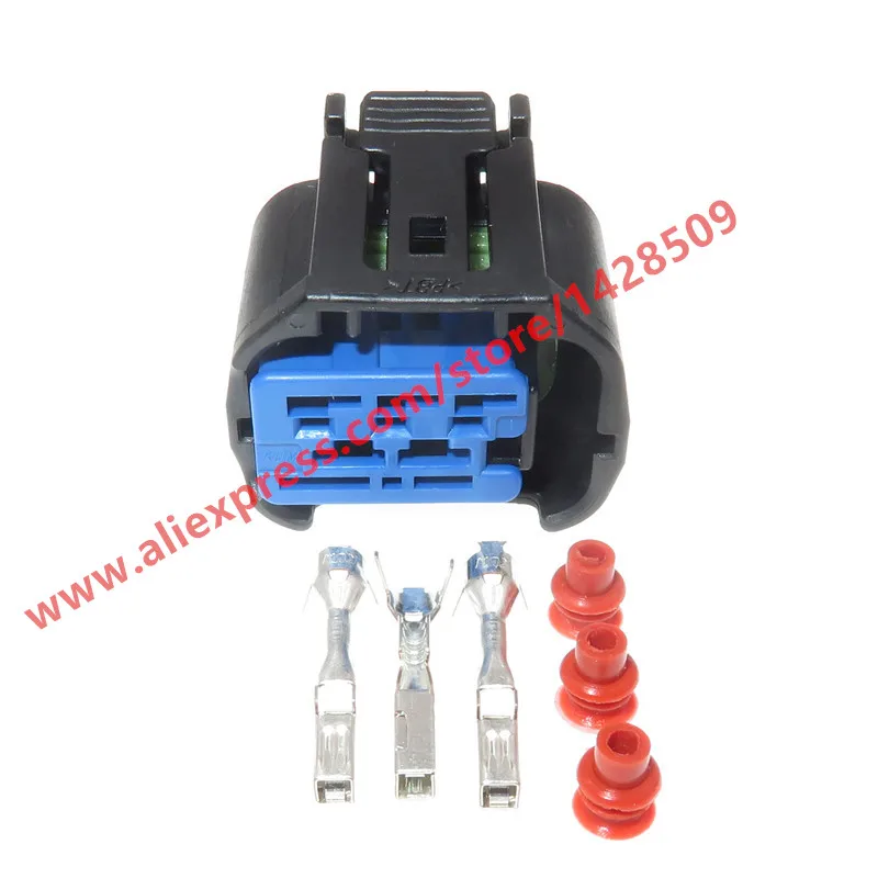 1 Sets 3 Pin Auto Engine Sensor Plug Waterproof Female Automotive Connector For Hyundai HP405-03021