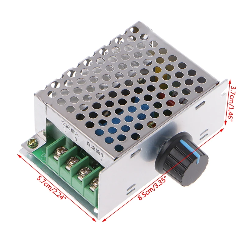 AC Input 220V for DC Output 10-210V PWM 220V for DC Brush Motor Speed Controller