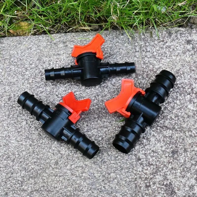 1/2 3/4 garden hose tap DN15 DN20 irrigation Water valve 16mm 20mm 25mm garden hose waterstop Connector cranes 1pcs