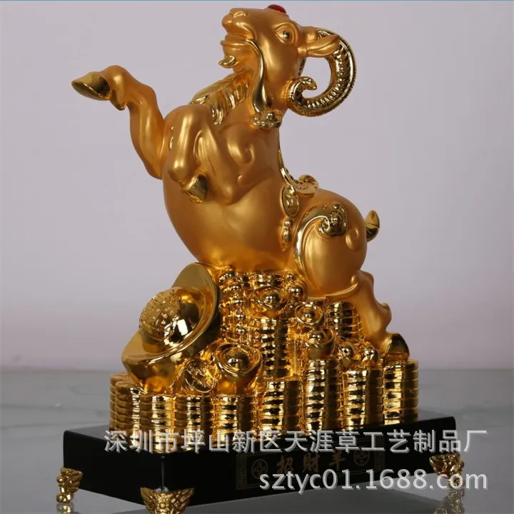 Shenzhen gilded gifts wholesale Home Decoration business gifts Order No. Lucky Sheep Crafts