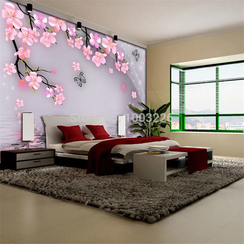 

beibehang 3d for walls Customize any size papel de parede 3d photo murals roll for walls Circle flower photo wall paper 3d