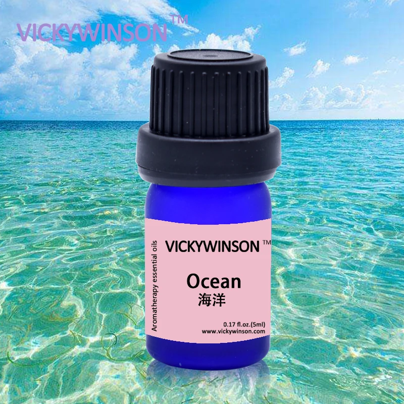 VICKYWINSON Fragrance Aromatherapy Ocean Aroma Essential Oil for Body Massage Skin Care Smooth Moisturizing Anti-wrinkle 5