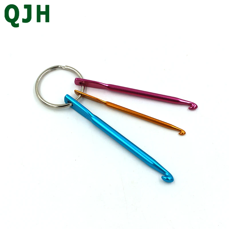 

New 3 pieces / set Convenient to carry metal hook crochet aluminum knitting machine knitting DIY craft knitting accessories