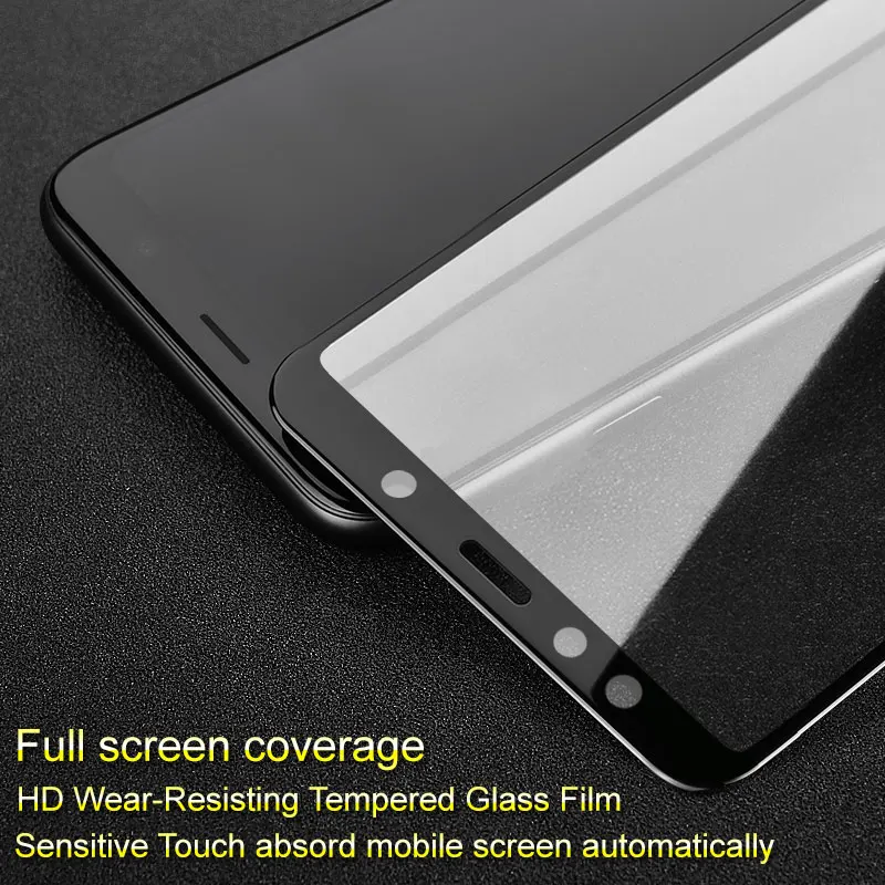 9D Full Cover For Samsung Galaxy A7 2018 A750F A750 SM-A750F Tempered Glass Screen Protector For SamsungGalaxy A6 A6 Plus 2018