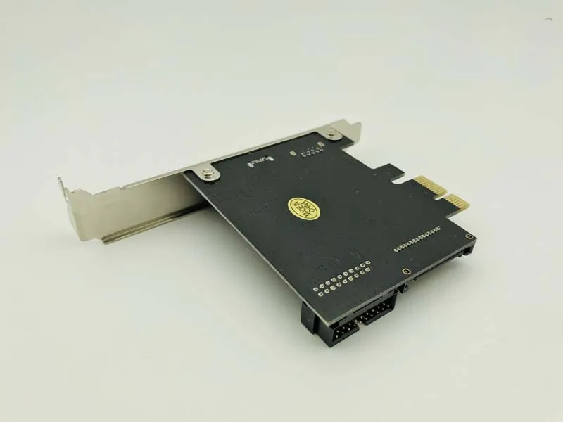 Cartes à ajouter USB 6 000 Carte PCIE SMi/Carte PCIE Adaptateur USB USv1.PCIE USB 3.1 PCI-E USB-C 2.4A Ordinateur 6 000 Cartes Nouveau