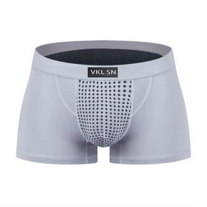 L-5XL Qualité Culotte Mâle Sous-Vêtements Hommes Sexy Thérapie Magnétique Boxer Shorts Soins de Santé Hommes Sous-Vêtements Respirant Casual Boxer