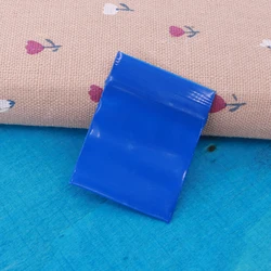 100 pcs/lot Mini Zip Lock Bags Black or Blue Thicken Plastic Packaging Bags Small Plastic Zipper Bag High Quality Ziplock Bag