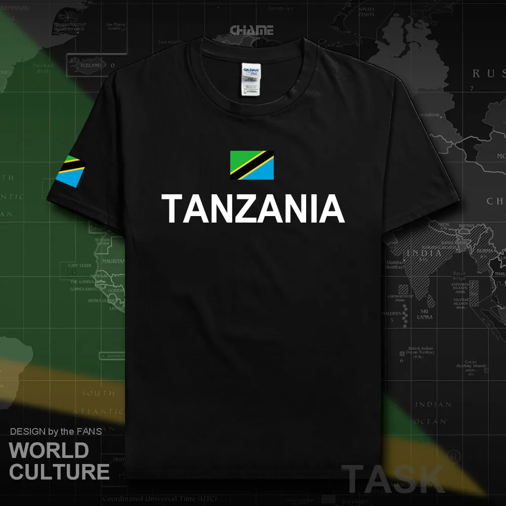 Tanzania Tanzanian mens t shirts fashion 2017 jersey nation team 100% cotton t-shirt clothing tees country sporting TZA Swahili