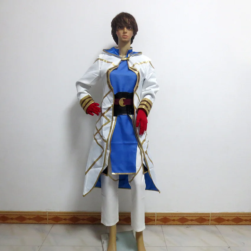 Fire Emblem Kiran Eclat Cos Christmas Party Halloween Uniform Outfit Cosplay Costume Customize Any Size