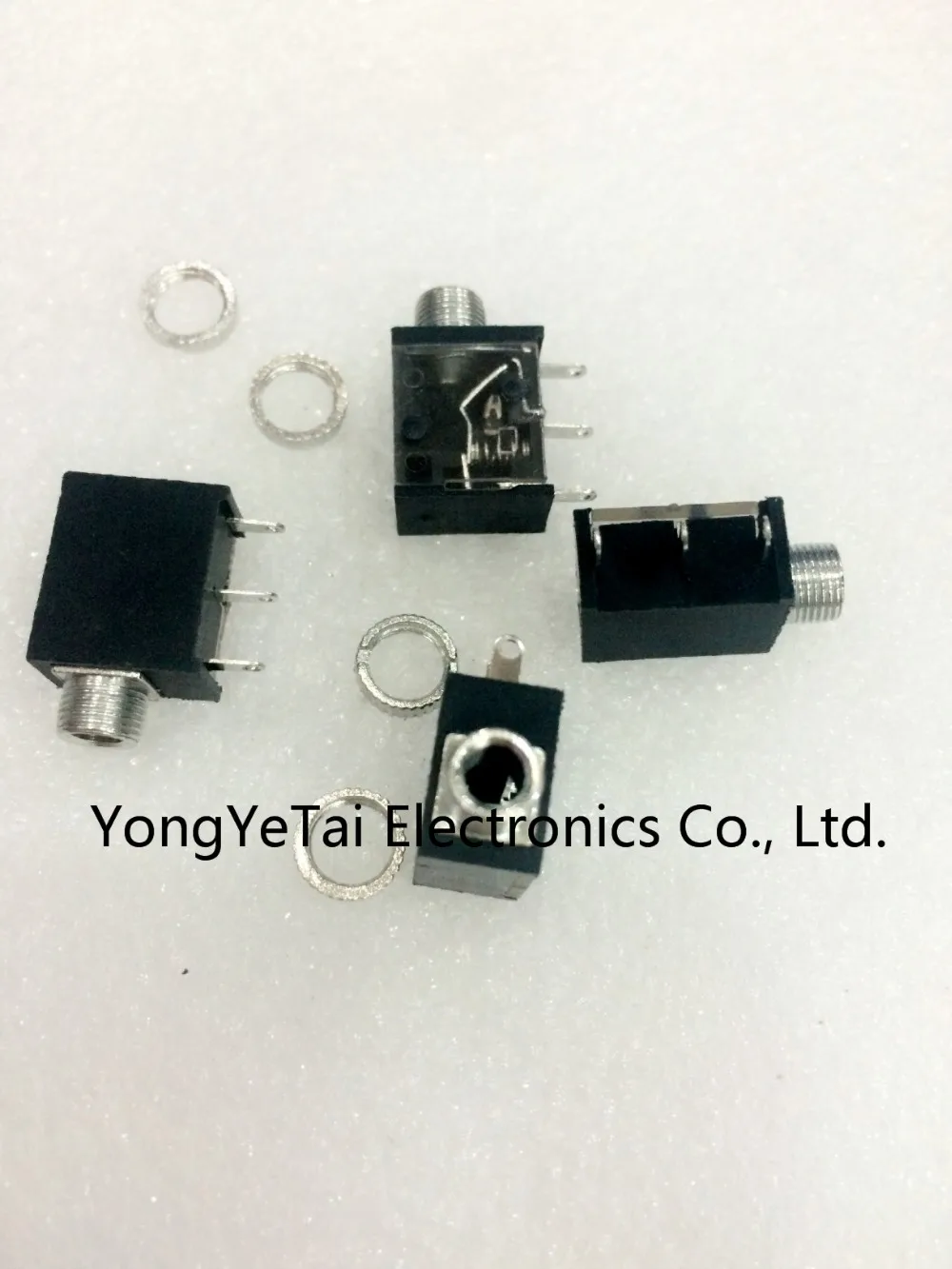 YYT 3.5 headphone jack 3PIN without a fixed pin socket female foot 3.5MM outlet PJ-323