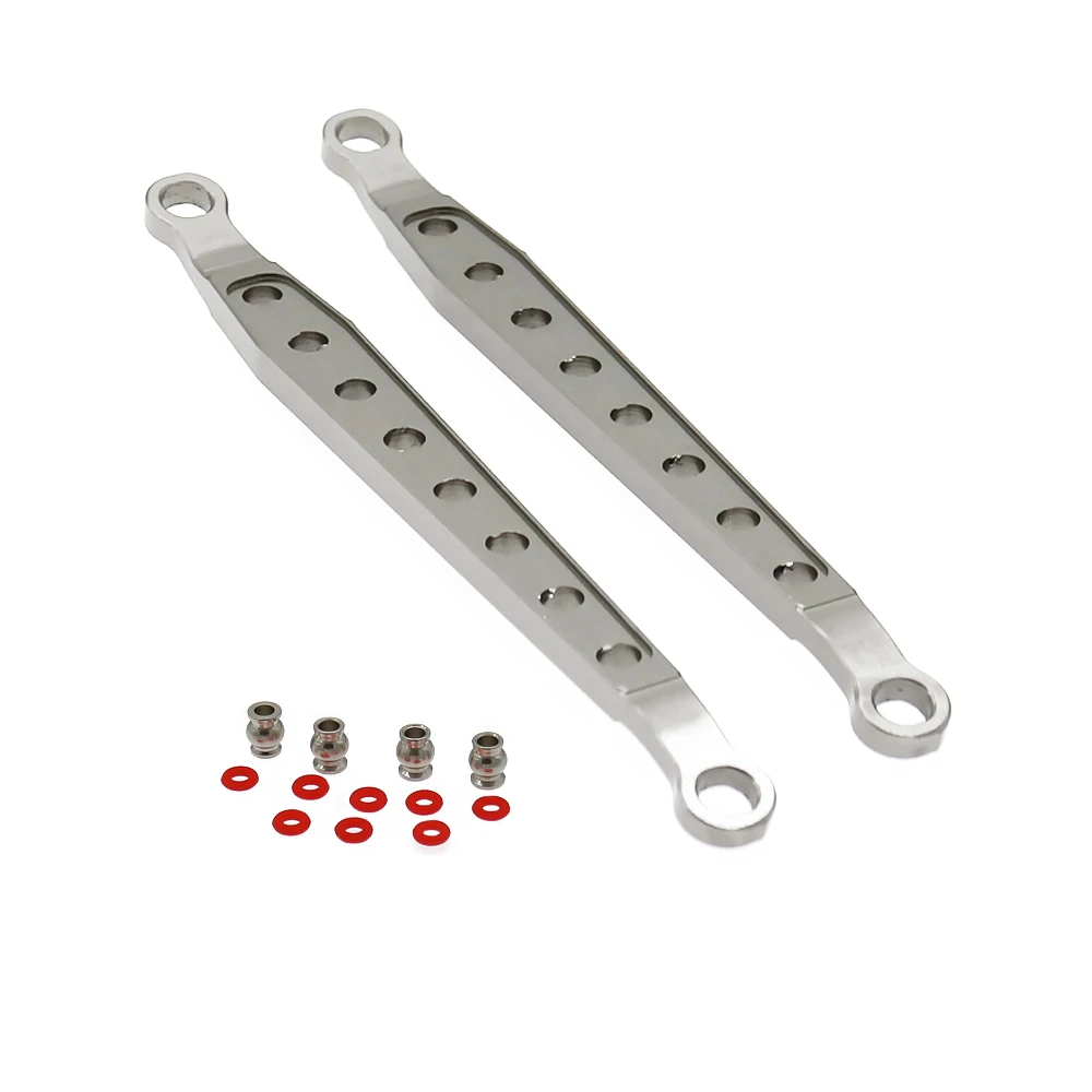 RCAWD-Juego de enlace inferior delantero/trasero de aleación Multicolor para coche de radiocontrol, 1/10, Axial Wraith Spawn AX90056, AX90045, AX90018, 2 uds.