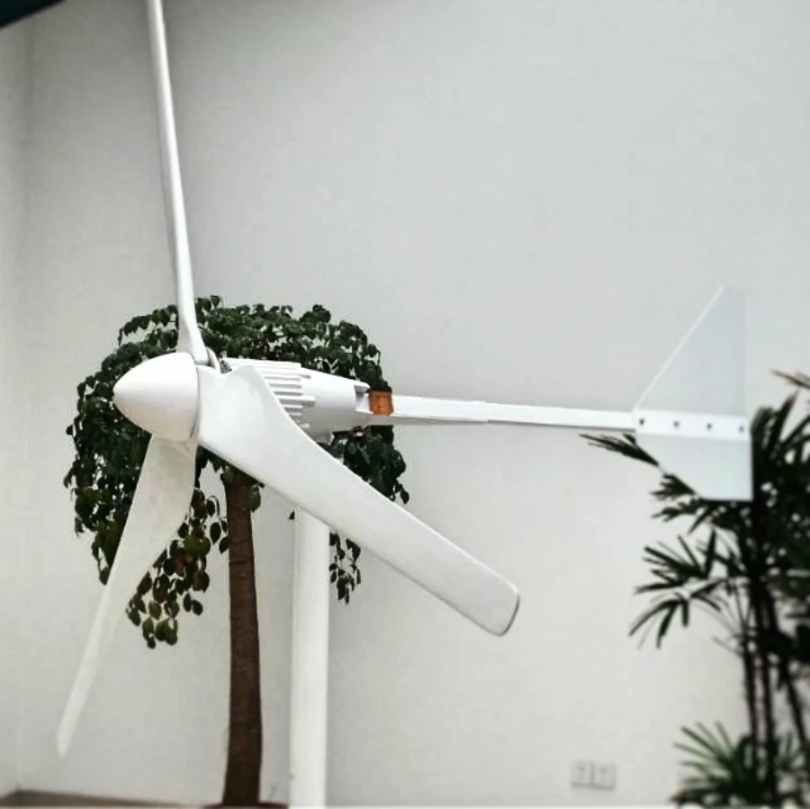 2000W Wind Turbine Generator 48V 3m/s Low Wind Speed Start 3 blade 1550mm