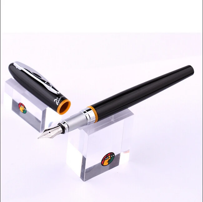 Luxury Iraurita Fountain Pen Picasso Pimio 907 Silver Clip Black 0.5mm Ink Pens the Best Gift Writing Stationery