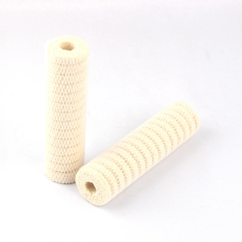 

2pcs 165*40mm(6.49*1.57 In) Helical Bacteria House High Quality Far Infrared Ray Aquarium Fish Tank Filter Material