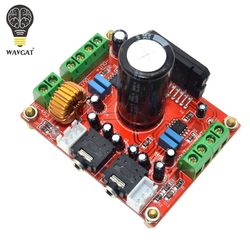 LIZAO TDA7850 4X50W Car Audio Power Amplifier Board Module BA3121 Denoiser DC 12V