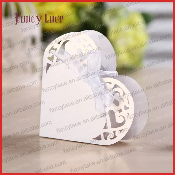 Hot Sale Individuation Hollow Out Paper Heart-shaped Cake Gift Weddind Favor Candy Boxes Of Wedding Party Decorations,50PCS