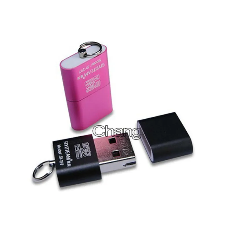 Portable Mini USB 2.0 Micro SD TF T-Flash Memory Card Reader Adapter Flash Drive SD flash memory Wholesale