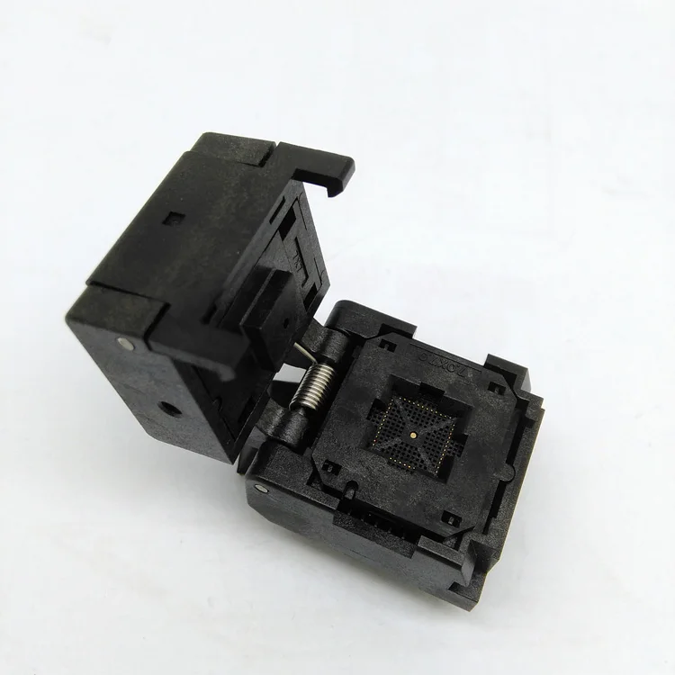 IC610-0484-004-G  Burn in Socket QFN48 MLF48 IC Test Socket Pitch 0.5mm Clamshell Chip Size 7*7 Flash Adapter Programming Socket