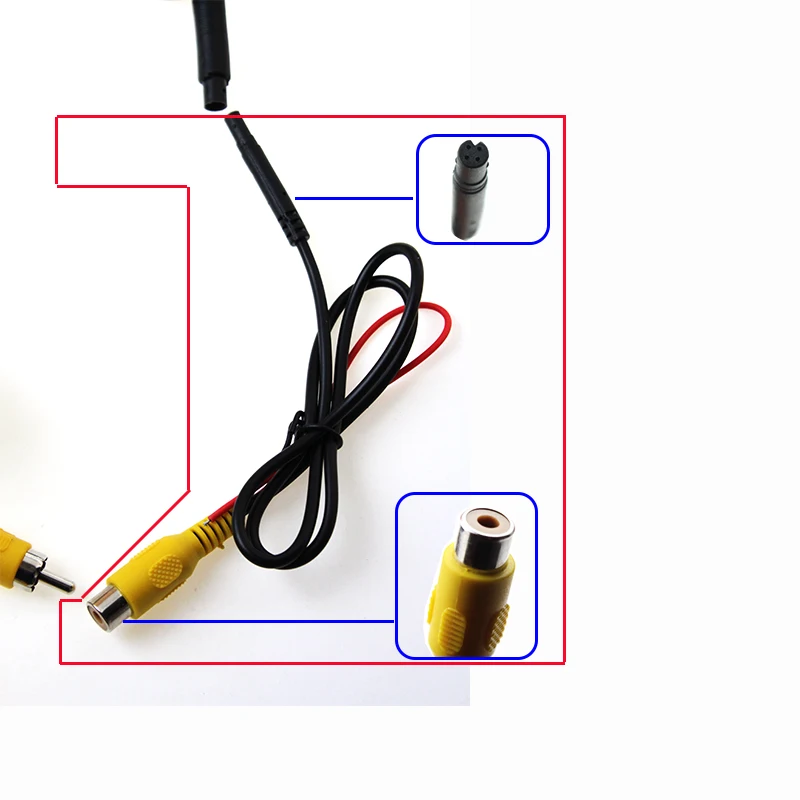 HaiSunny 4 Pin Plug to RCA Plug Conversion Cable