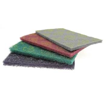 4 Stuks Zeer Grof Naar Fijn Non-woven Cleaning Pads Voor Keuken Hardware