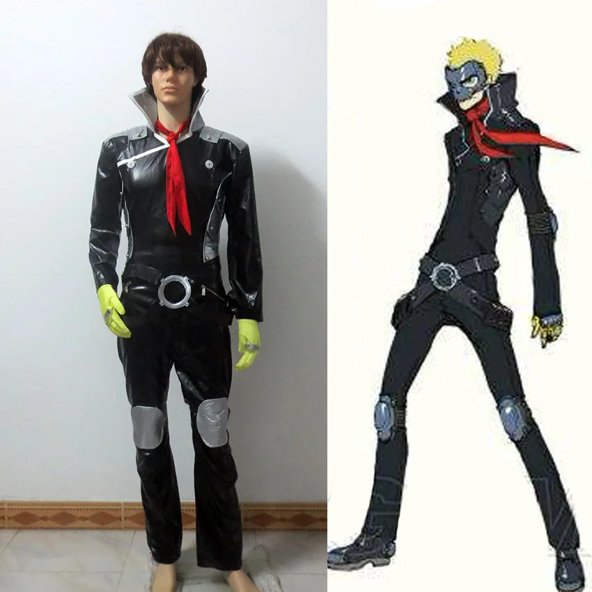 

Persona 5 Ryuji Sakamoto Cosplay Sakamoto Ryoji Cosplay Costume Outfit Attire Combat suit Halloween Carnival Costumes