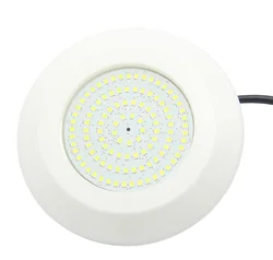 Super Slim Underwater Pool Light LED 12W IP68 Waterproof DC12V RGB Multi-color Synchronized Warm White Blue Cold White