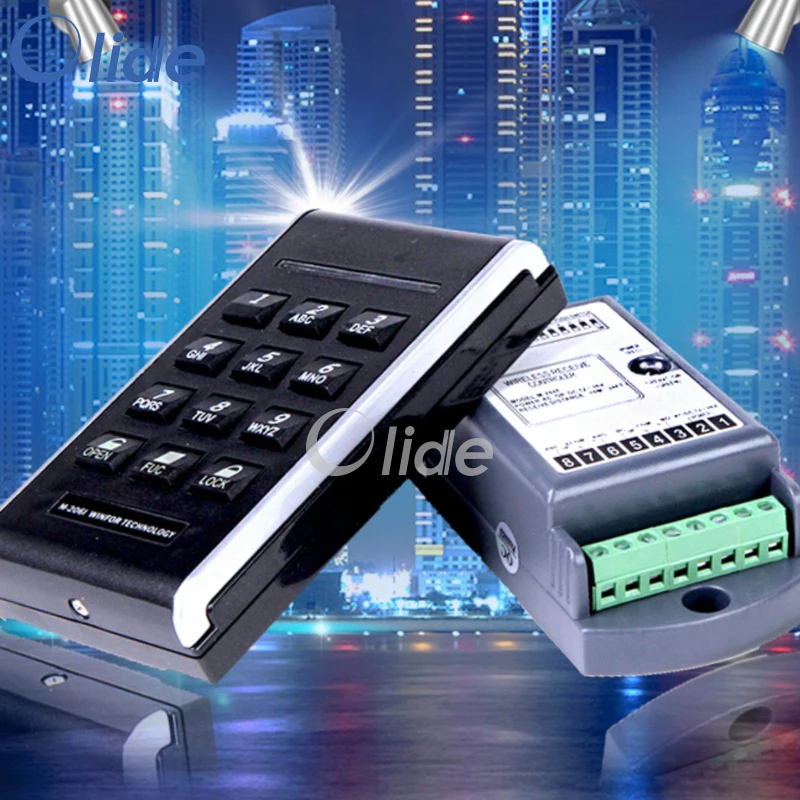 Wireless Access Keypad For Entrance Access Control System, Password Keypad