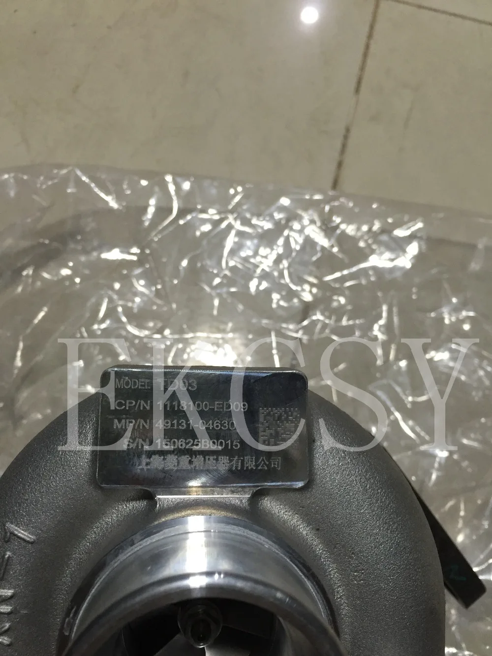 1118100-ED09 TD03L4 49131-04610 ORIGINAL QUALITY TURBOCHARGER TURBO FOR GREAT WALL HAVAL WINGLE GWM X200 V200