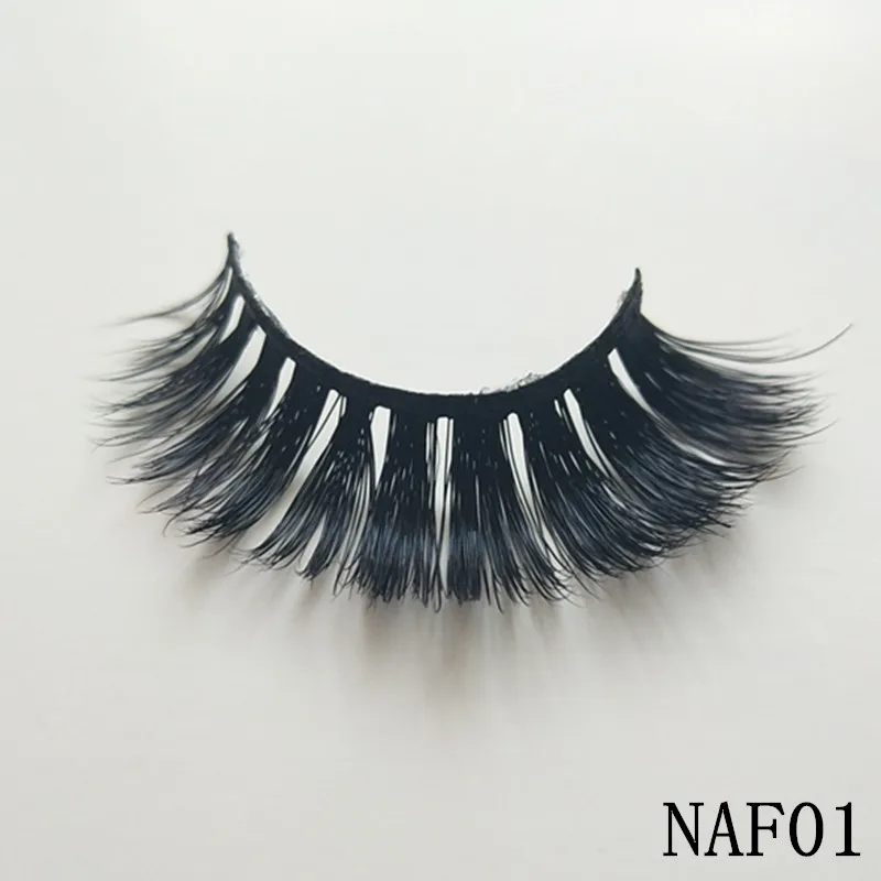 IN USA 300pairs fluffy mink eyelashes wholesale natural long 3d false mink lashes hand made fake eyelashes makeup faux cilios