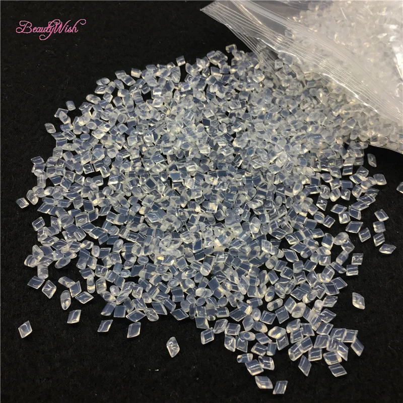 Keratina Glue Bead50-1000g Italian Keratin Glue Strong Hold Non Slip Bonds Hair Extensions Black Brown White Keratin glue Pellet