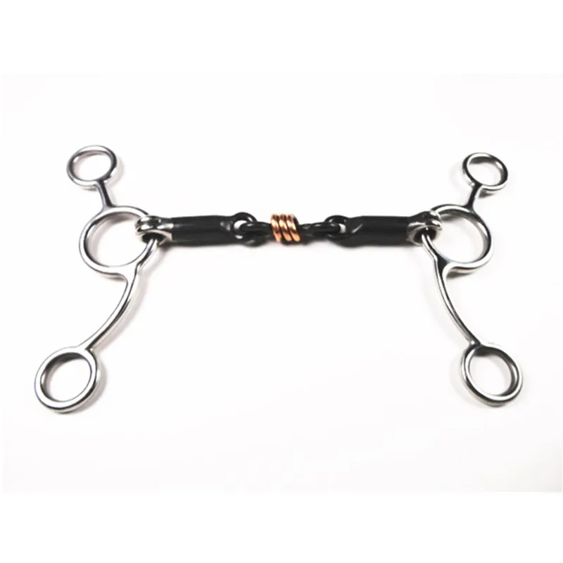 Stainless Steel Gag Bit Sweat Iron Horse Bit Horse Equipment 13cm Mouthpiece