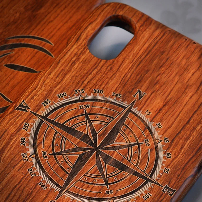 Natural Wood Bamboo Phone Case For iPhone XS Max XR X 8 7 7Plus 6 6 6s plus 5 5s se Cover Wooden Shockproof Protector Coque