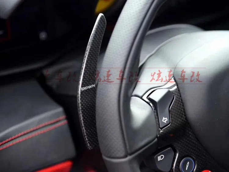 Fit for Ferrari 488 GTB SPIDER refitted carbon fiber shift paddle