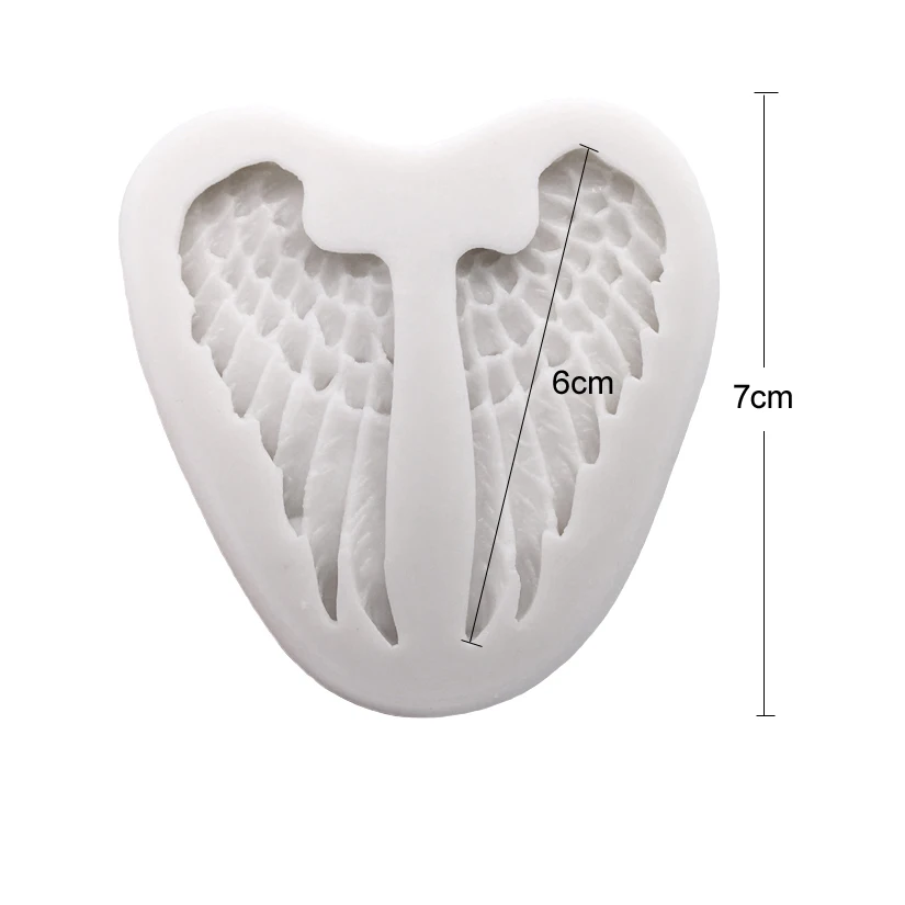 Angel Wings Silicone Mold Sugarcraft Cookie Cupcake Chocolate Baking Mold Fondant Cake Decorating Tools