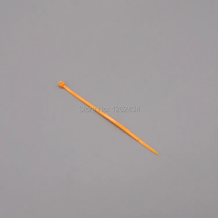 3*100 colorful cable tie Nylon cable ties orange