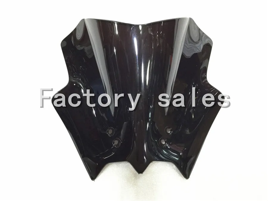 For DUKE KTM 390 200 125 All Year black Windshield WindScreen Double Bubble 2012 2013 2014 2015 2016 KTM390 KTM200 KTM125