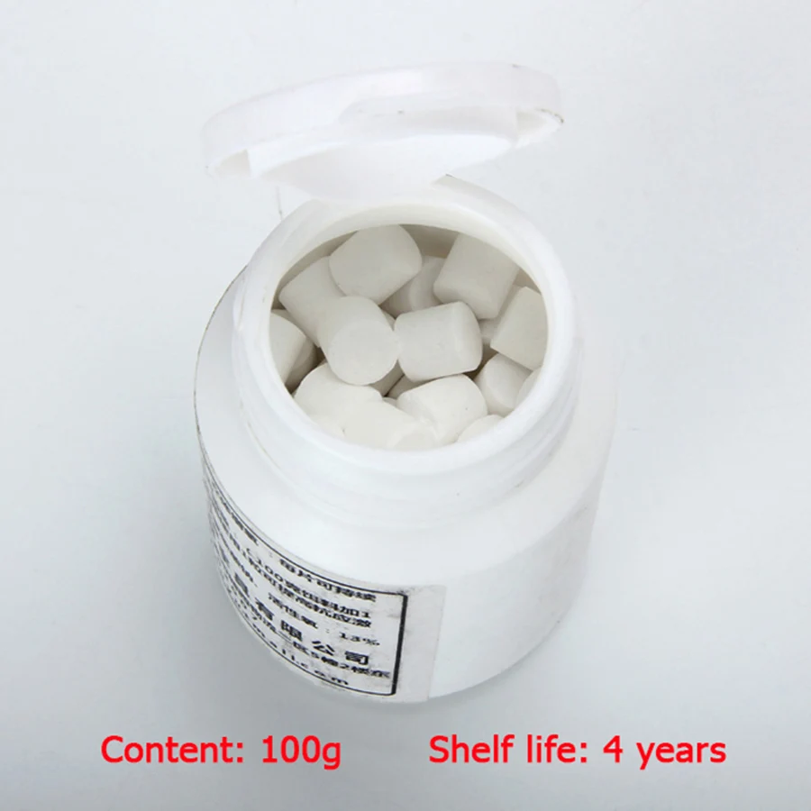 Authentic Aerobic Particles Oxygen Tablets Fishing Bait Small Drug Reservoir Oxygen Tablets Pit O2 Pills Volume for Fish Active